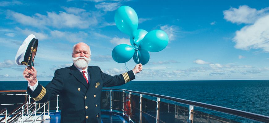 Kaptajnen om bord på Stena Line